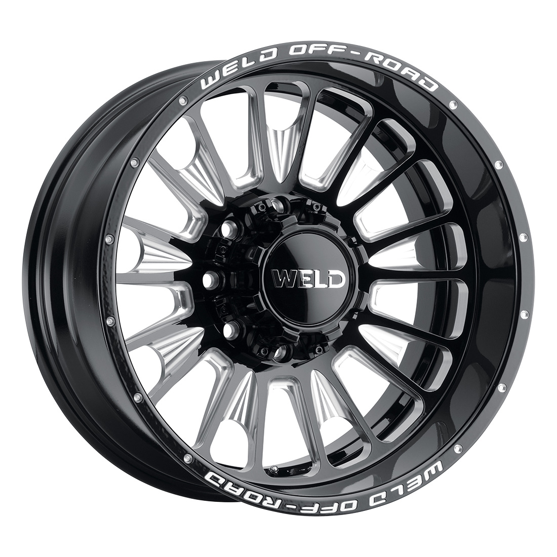 20x10 Scorch 8x165.1 ET-18 BS4.75 Gloss BLK MIL 125.1 - Weld Off