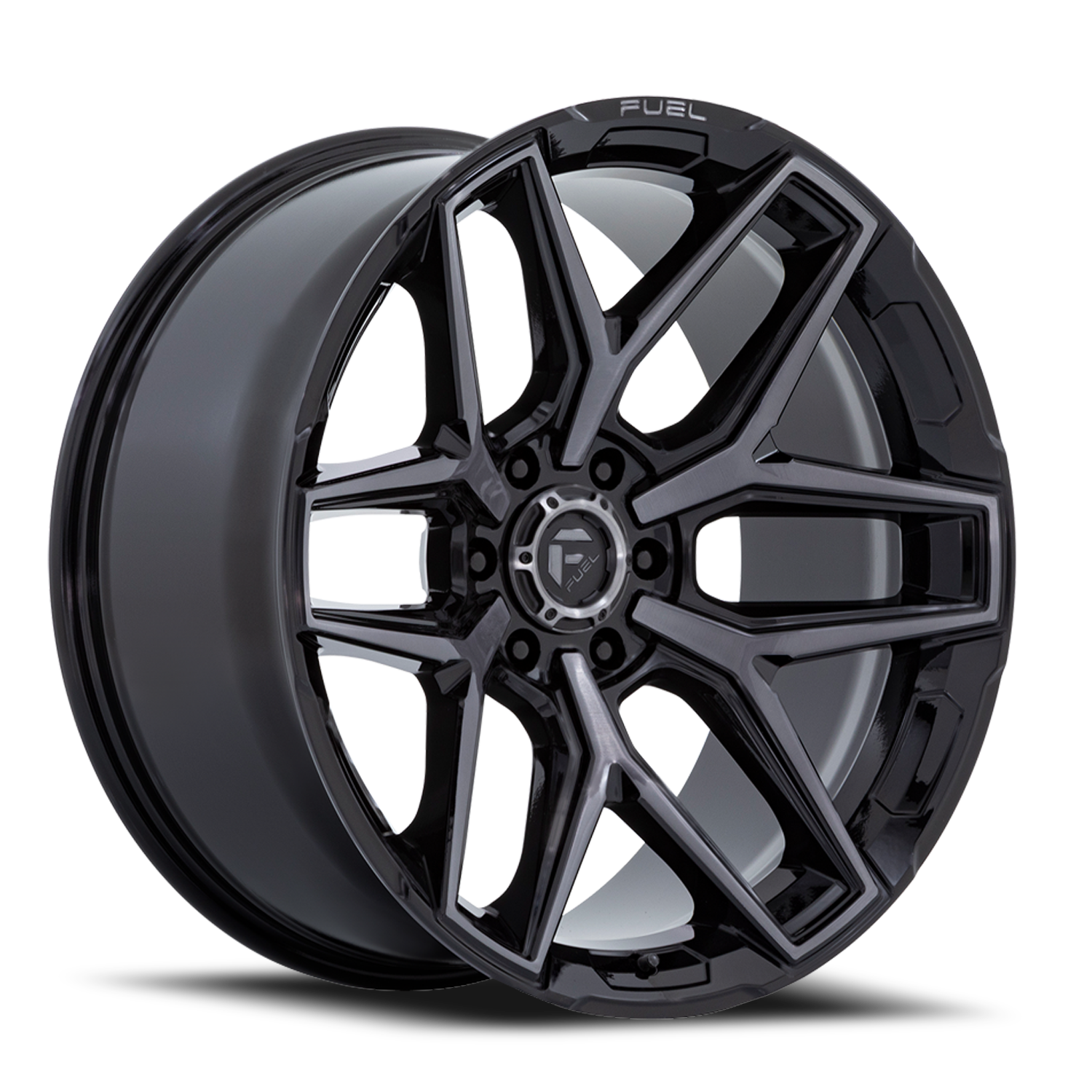 美品！X5 現Flux　26cm Fuel 1PC FLUX 20X10 6X135 -18mm BLACK | NTW Online