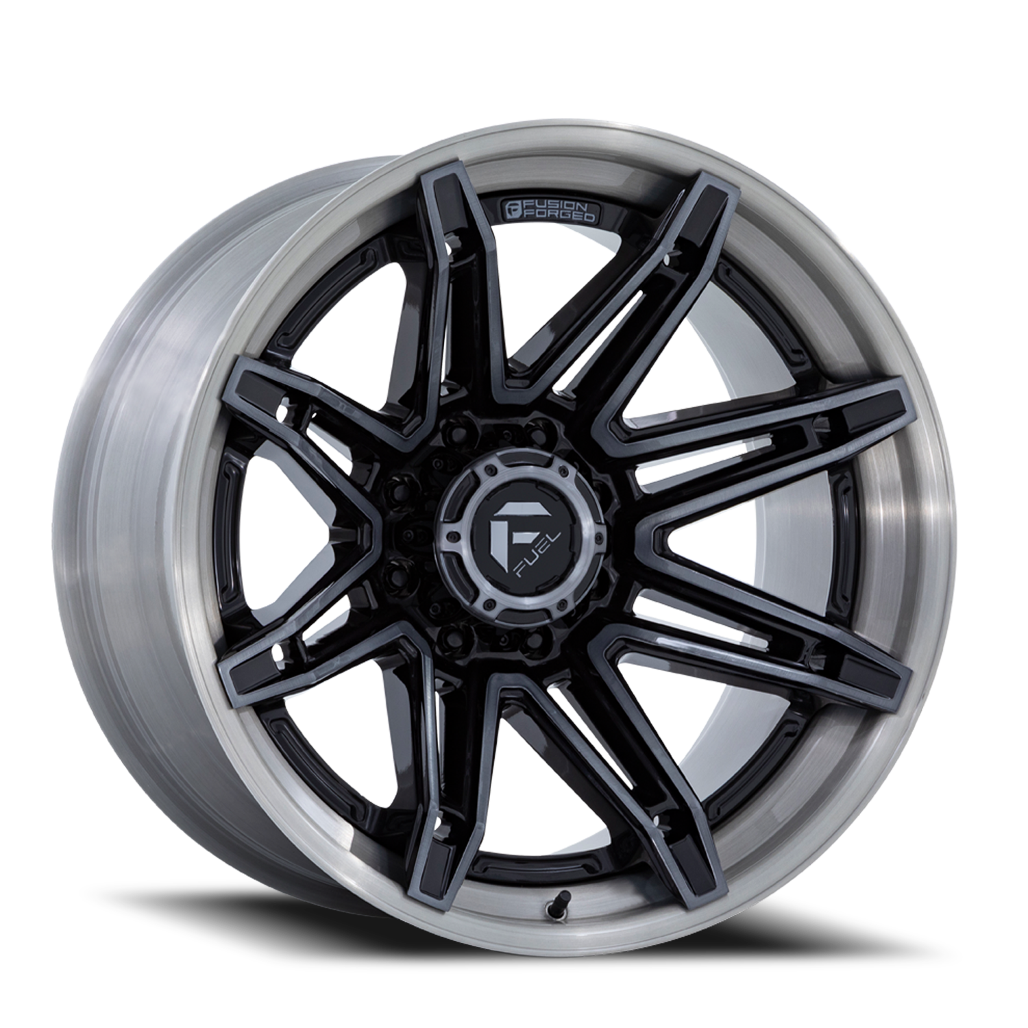 Fuel FC401 Brawl Forged 22x10 8x170 G-BLK BRDT -18MM