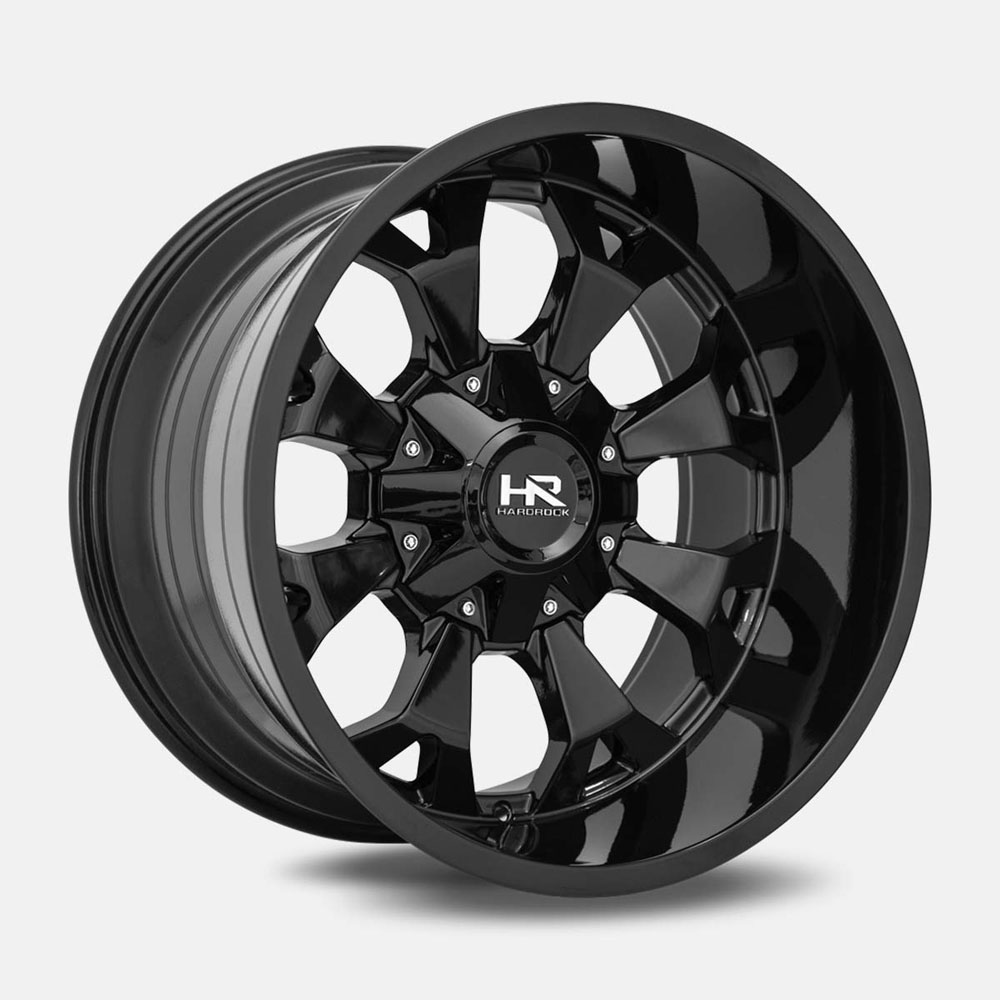 22x10 5x150/5x5.5 4.5BS Hardrock H711 Gloss Black - National Tire & Wheel |  NTWOnline