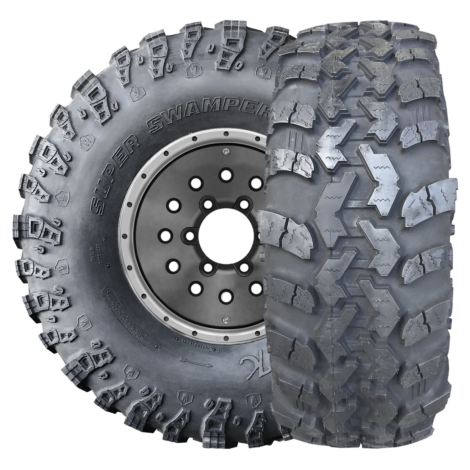Interco Super Swamper Tires IROK Bias 36X13.50X16D