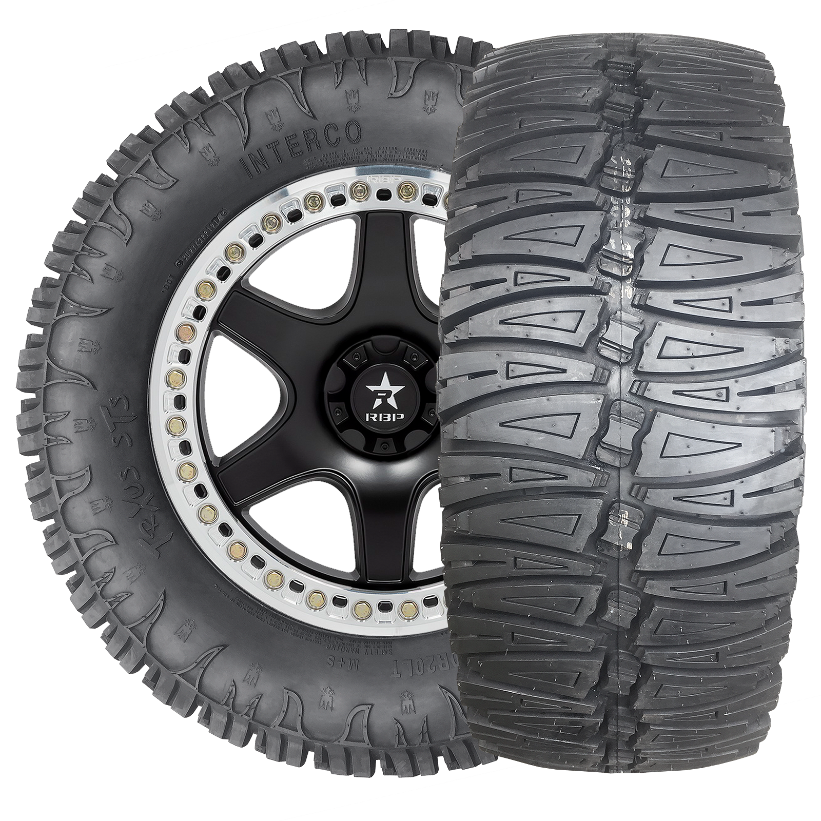 Interco Super Swamper Tires TrXuS STS Radial 35X12.50R16E