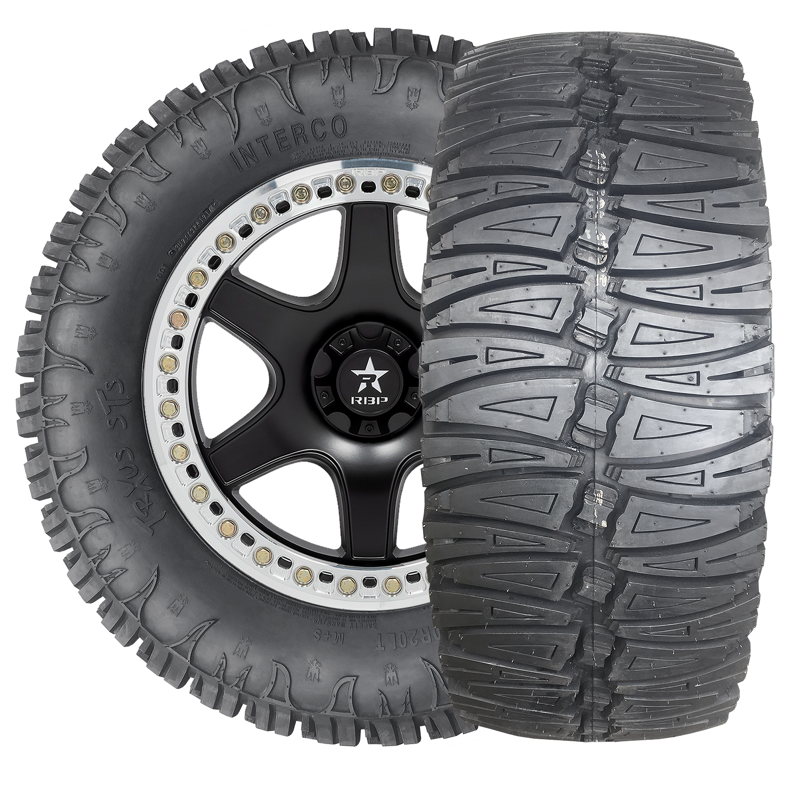 Interco Super Swamper Tires TrXuS STS Radial 35X12.50R17E