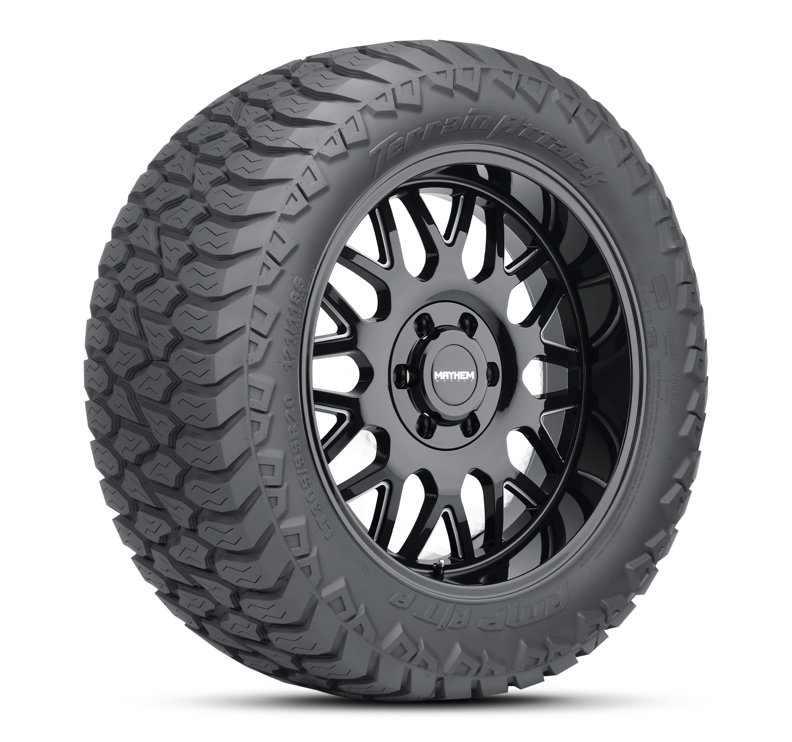 285x55r20E (32x12.50r20) Terrain Attack AT - Amp Off Road