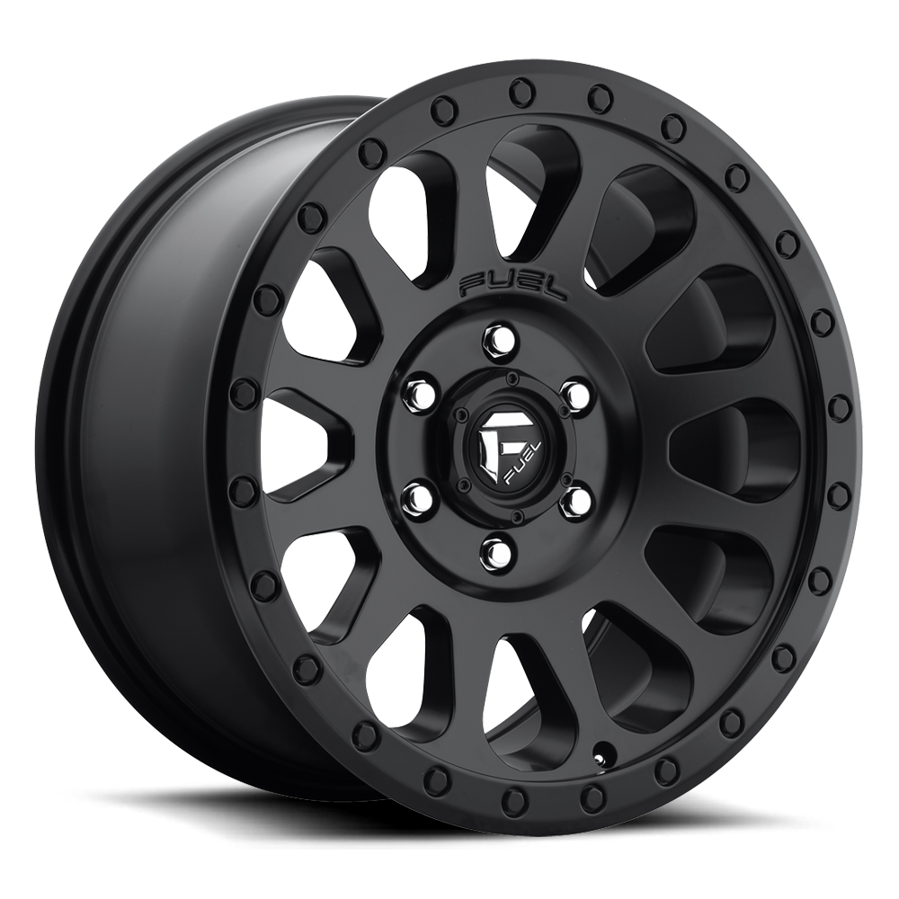 Fuel Off-Road D579 Black 16x8 5x5 20 O.S. 72.56 H.B.