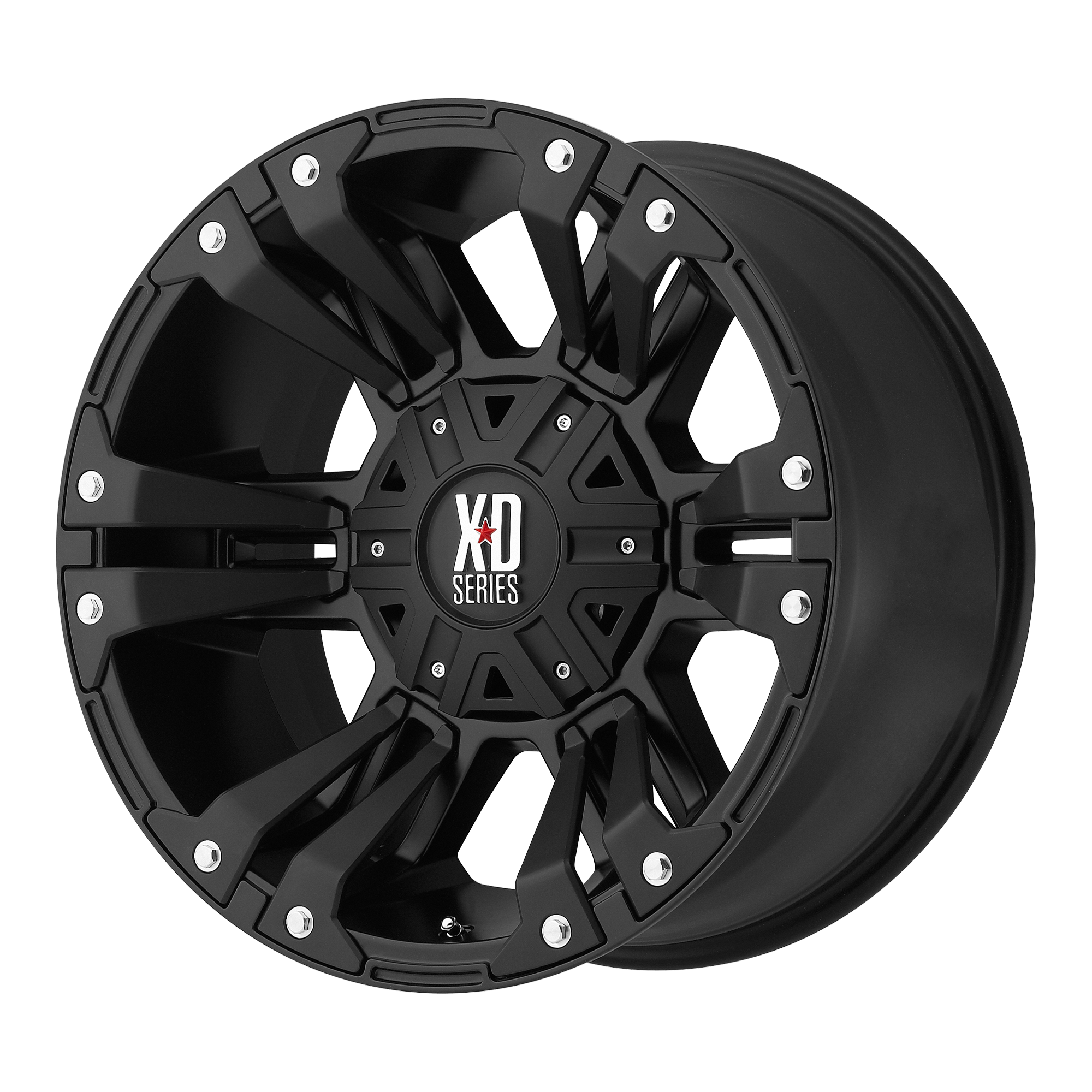 MOMO② XD Off-Road XD822 Black 20x10 8x170 -24 O.S. 130.81 H.B.