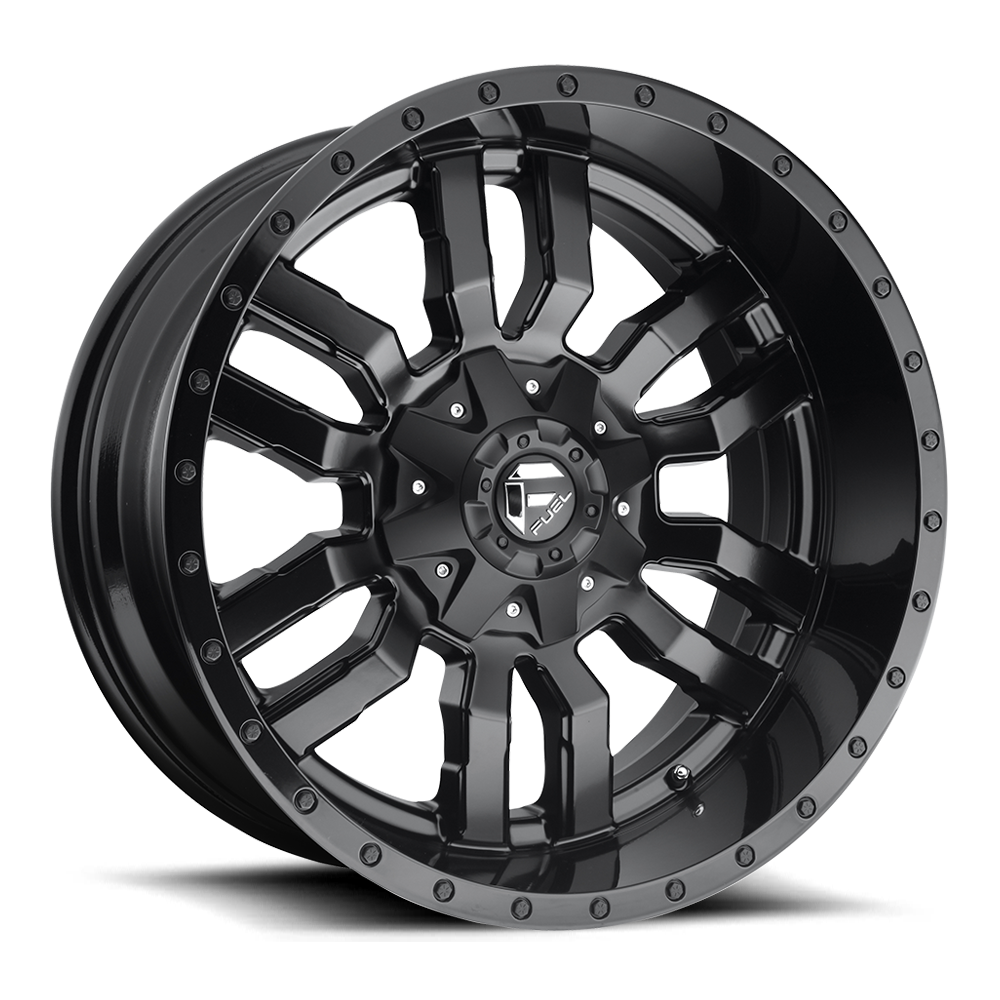 Fuel Off-Road D596 Black 18x9 8x180 20 O.S. 124.2 H.B.