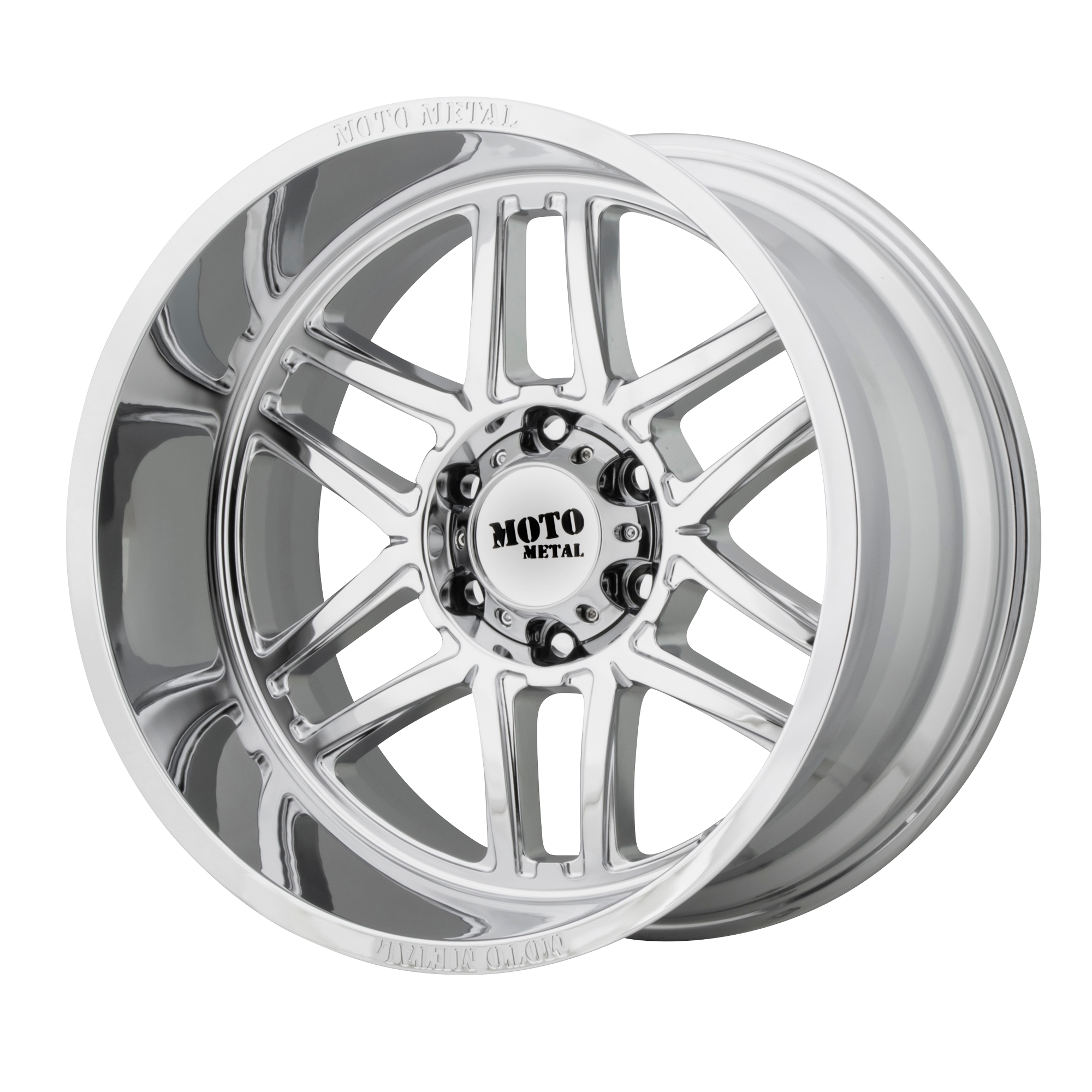 Moto Metal MO992 Chrome 20x10 8x6.5 -18 O.S. 106.25 H.B.