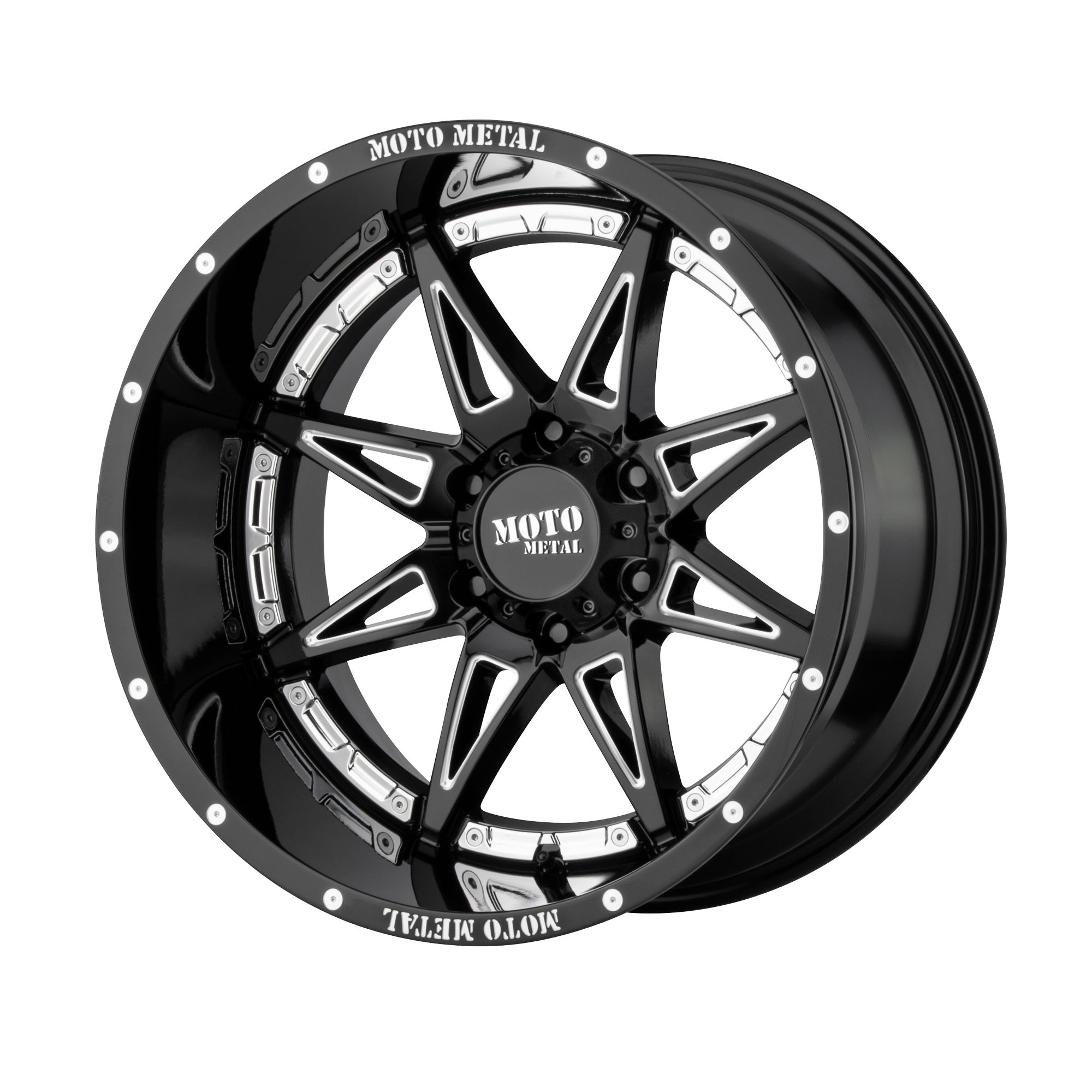 Moto Metal MO993 Black/Mach 20x9 5x5.5 0 O.S. 125.5 H.B.