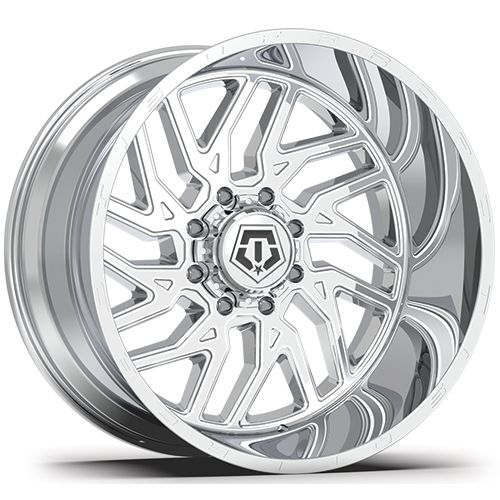 Tis Off-Road Wheels 544 Chrome 20x12 6x135/6x5.5 -44 O.S. 108 H.B.