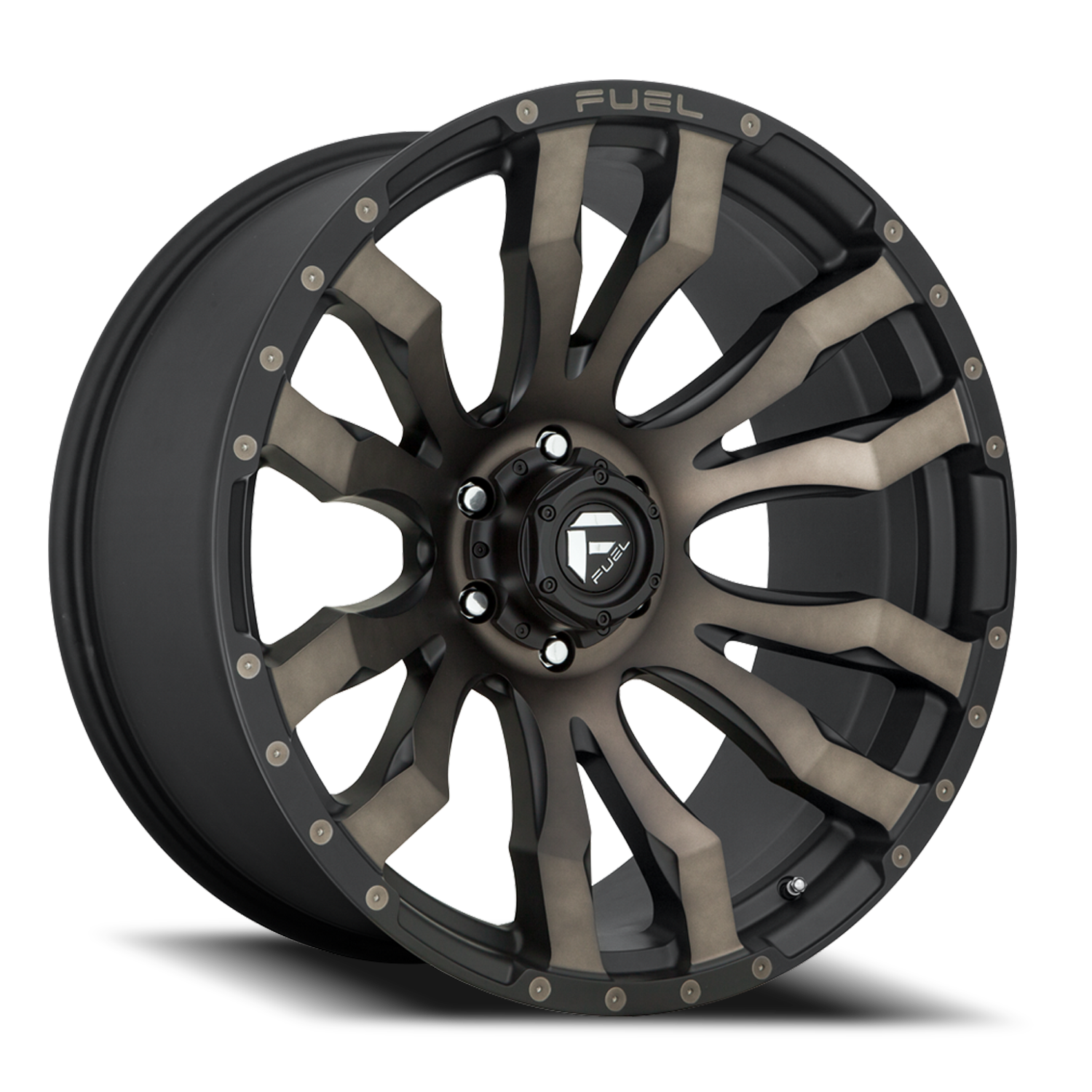 Fuel Off-Road D674 Black 20x10 6x135 -18 O.S. 87.1 H.B.
