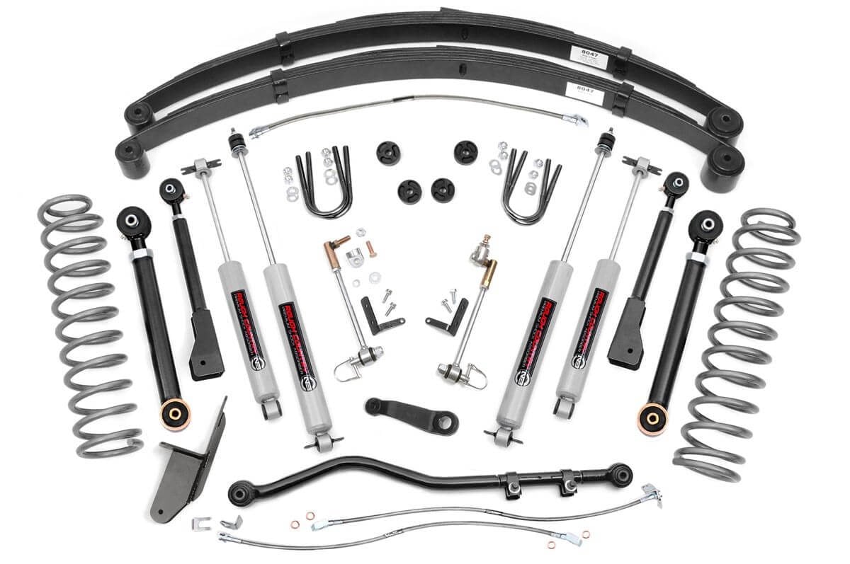 4.5in X-Series N2 Lift Kit with N3 Shocks - Forged Steel Material