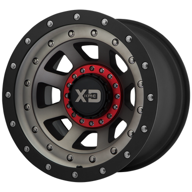 17x9 5x5/5x5.5 4.53BS XD137 FMJ Satin Black Dark Tint - XD Wheels