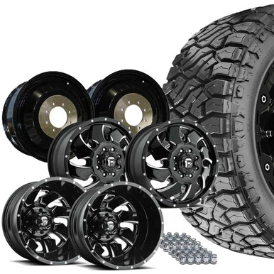 35X12.50R20F Venom Power RT Plus / Cleaver Blk & Milled