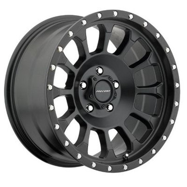18X9 6X5.5 5BS ROCKWELL 5034 SATIN BLACK - PRO COMP WHEELS