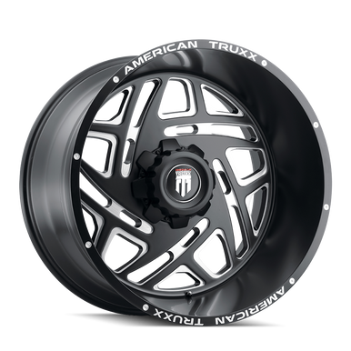 Cosmos AT1904 Satin Black Milled 22X12 5-139.7 -44MM 110.5MM Off