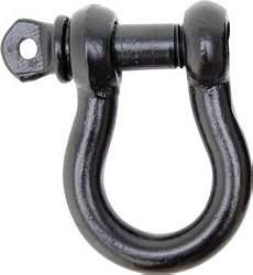 Shackle/D-Ring 3/4in 4.75 Ton Black - Smittybuilt