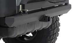 87-06 Jeep TJ/YJ SRC Classic Rear Bumper Black - Smittybuilt