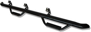 07-13 Jeep JK 4Dr Nerf Step Side Bars Textured Black - Smittybuilt