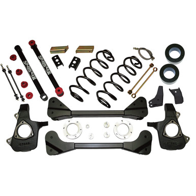 07-17 Chevy/GMC Ava/Tah/Yuk/Sub w/Atrd 3.5in Kit w/o Shock - Skyjacker Suspension