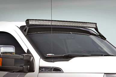 LED Light Mount Upper Windshield 54" Curved Ford Super Duty (99-16)