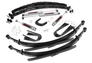 77-91 Chevy/GMC 1500 4in System w/52in Rr Spgs w/N2O Shocks 