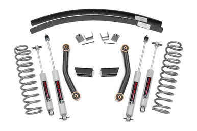 84-01 Jeep XJ 3in Lift Kit Series II RR AAL -
