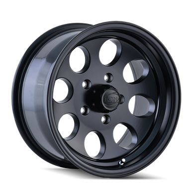 17x9 8x6.5 5BS Type 171 Matte Black - Ion Wheel