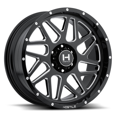 20x10 8x180 4.75BS H108 Sprocket Blade Cut - Hostile Wheels