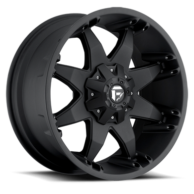20x12 8x6.5 4.75BS D509 Octane Matte Black - Fuel Off-Road