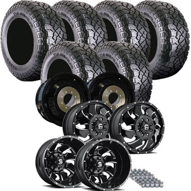 35x12.50r20F Kenda Klever RT / Fuel Cleaver Black/Milled