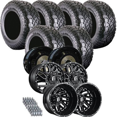 35x12.50r20F Kenda Klever RT / Fuel Triton Black/Milled