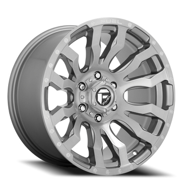 20x10 6x135 4.75BS D693 Blitz Platinum Gun Bsh Tint - Fuel Off-Road