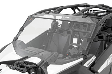 17-21 Can-Am Maverick X3 Scratch Resistant Full Windshield 