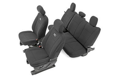 Seat Covers FR Bucket and RR Bench Ford F-150 (15-23)/F-150 Lightning (2022)/Super Duty (17-22) 
