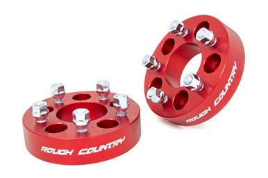 1.5" Wheel Spacers 5x4.5 Red Jeep Cherokee XJ/Comanche MJ/Wrangler TJ/Wrangler YJ 