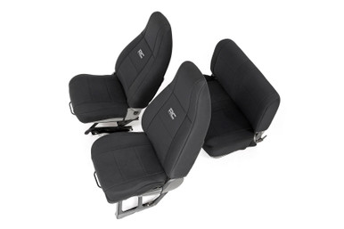 Seat Covers Front and Rear Jeep Wrangler YJ 4WD (1987-1990)