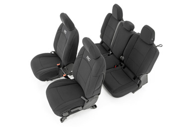 Seat Covers Front and RR No Cup Holder Jeep Gladiator JT (20-23)