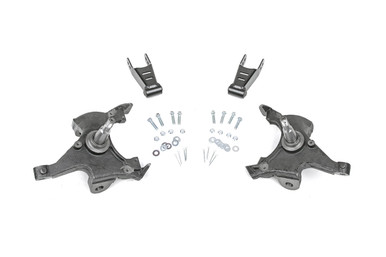 Lowering Kit 2" FR & RR Chevy C1500/K1500 Truck 2WD (88-99)