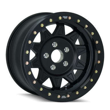 17x9 8x170 4.45BS Roadkill 9302 Black/Black Beadlock - Dirty Life Wheels