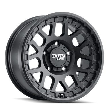 17x9 5x5 4.53BS Mesa 9306 Black - Dirty Life Wheels
