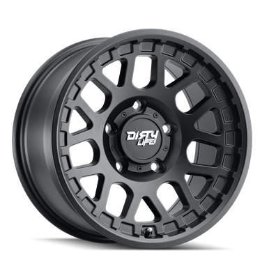 17x9 6x5.5 5BS Mesa 9306 Black - Dirty Life Wheels