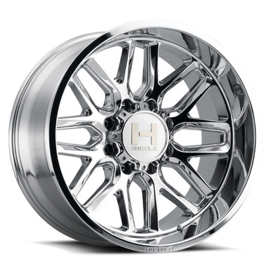 Hostile Wheels H120 Polished 20x10 8x180 -19 O.S. 125.2 H.B.