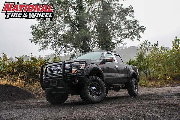 2014 F-150, 6 inch Rough Country, 37x12.50R18 on 18x9 XD Rockstar