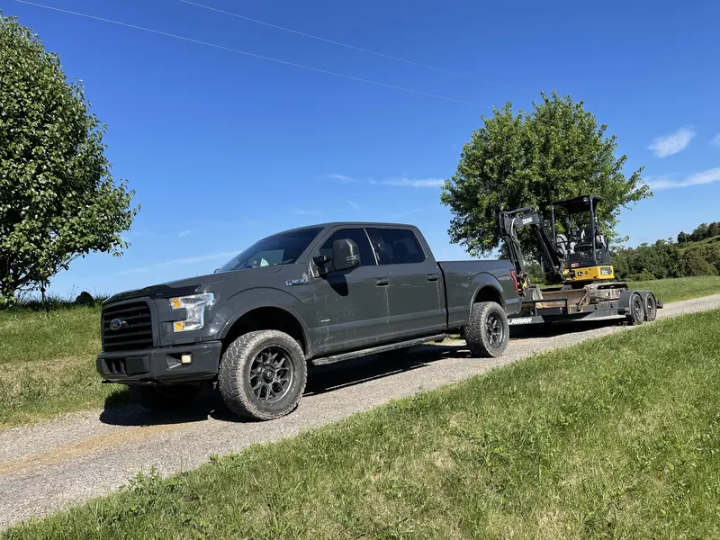 2016 F-150, leveled, 35x12.50R18