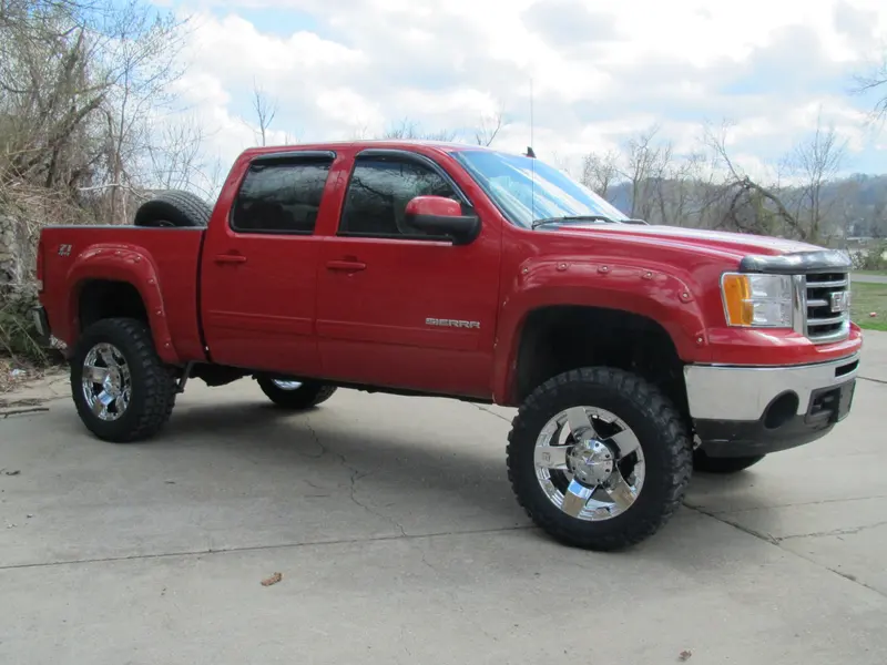 2012 Sierra 1500, 7.5 inch Rough Country, 35x12.50R20 on 20x9 XD Rockstar