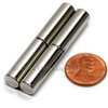 cylindrical magnets (ND0245-52NM)  Neodymium Cylinder Magnet N52 5/16"x1" Rare Earth Cylindrical magnets (ND0245-52NM)