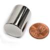 High-Quality Cylindrical Neodymium Magnet - 3/4"x1"