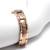 <img src="mens gold color magnet bracelet .png" alt="casual magnetic therapy jewelry  strong  top view    magnetic-bracelet-jewelry   Novoa Men's Rose Gold Colored    Novoa Men's Quad-Element Rose Gold Colored Titanium Magnetic Bracelet  ">