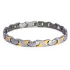 <img src=" womens silver & Gold  magnet bracelet .png" alt="Magnetic Bracelet Jewelry Gold Magnetic Bracelet -  B428J       ">Magnetic Bracelet Jewelry Gold Magnetic Bracelet -  B428J